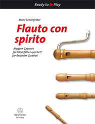 Flauto con spirito Recorder Quartet cover Thumbnail